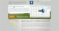 Desktop Screenshot of joomlamailer.com
